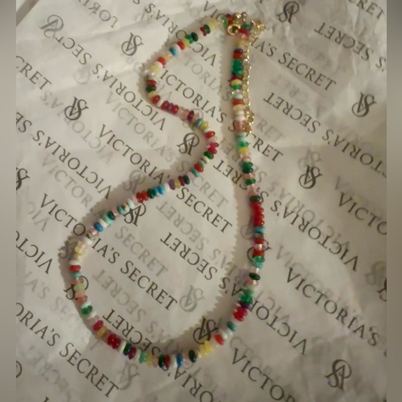 NEW Colorful Gemstone Natural Stone Beaded Adjustable Choker Necklace Gold - Picture 9 of 14